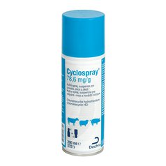 Cyclospray 78,6mg/g kožní sprej susupenze 270 ml