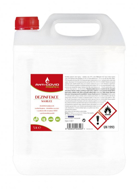 Anti-COVID PROFEX dezinfekce 5000 ml