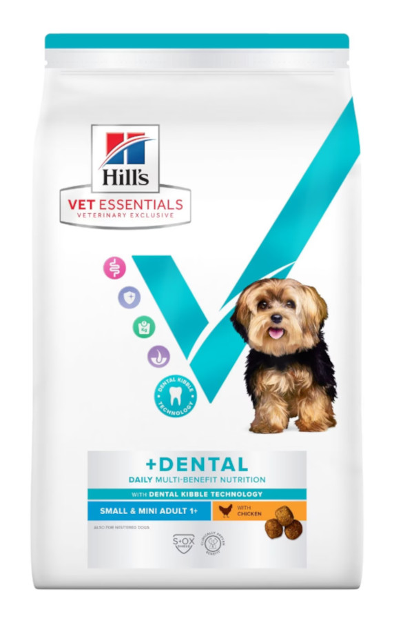 Hill's VetEssentials Canine Adult Dental Health Small & Mini Chicken 7 kgVE MatureAdu Dental Small&Mini Chick 7 kg